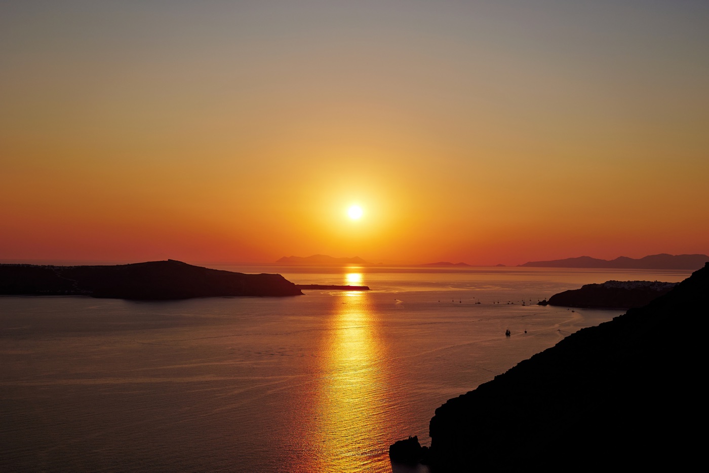 sesja narzecze艅ska na Santorini